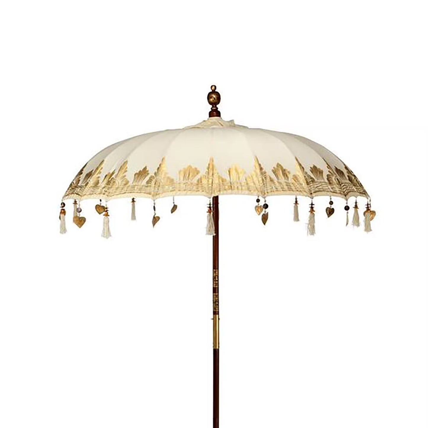 Taman Balinese Parasol- Cream Canvas 2m