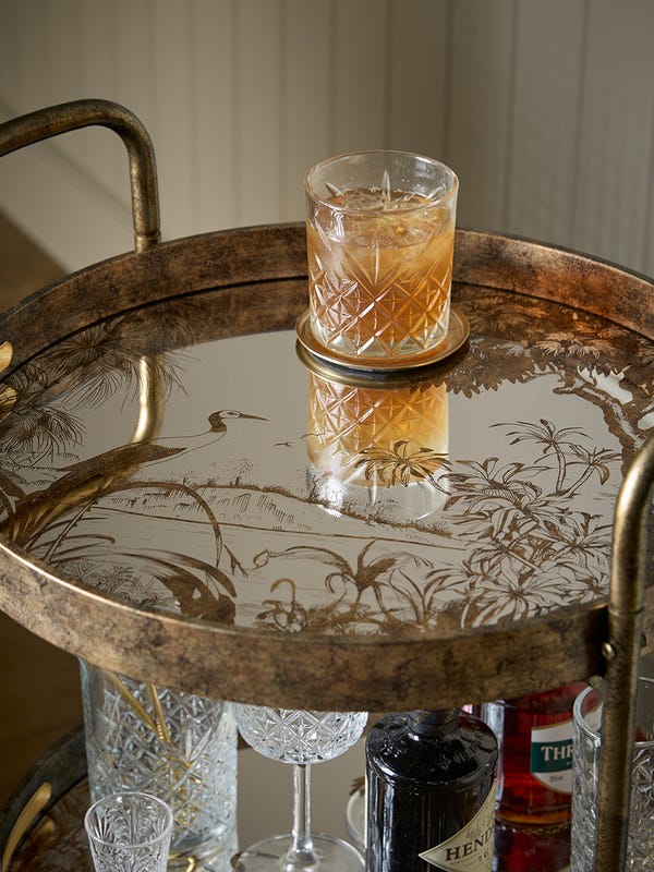 Christie Glass Drinks Trolley