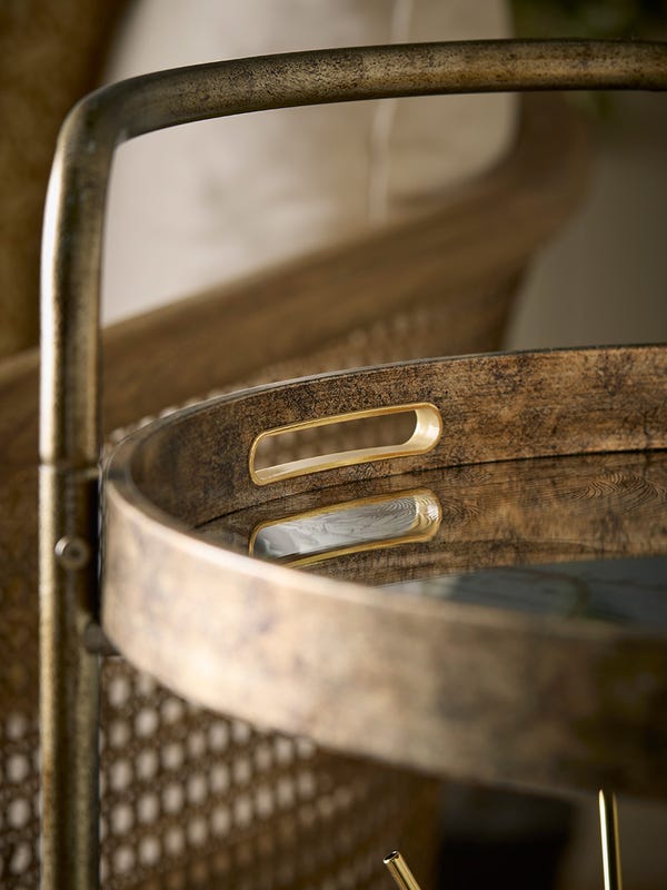 Christie Glass Drinks Trolley