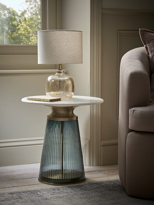 Selene Glass Table Lamp